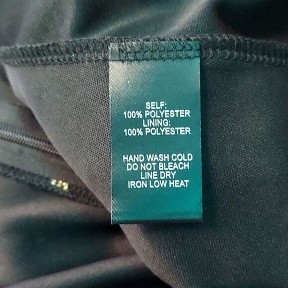 Lulus twinkle of my eye black gold polka dot tiered tulle cocktail dress Medium - Picture 9 of 11